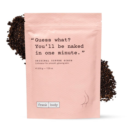 Frank Body Original Coffee Scrub – 7.05oz | Natural & Cruelty-Free Exfoliating Body Scrub