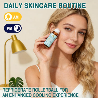Frankincense & Castor Oil Roll-On with Rose Quartz — Silky Skin for Face, Neck, and Body (50 ml)