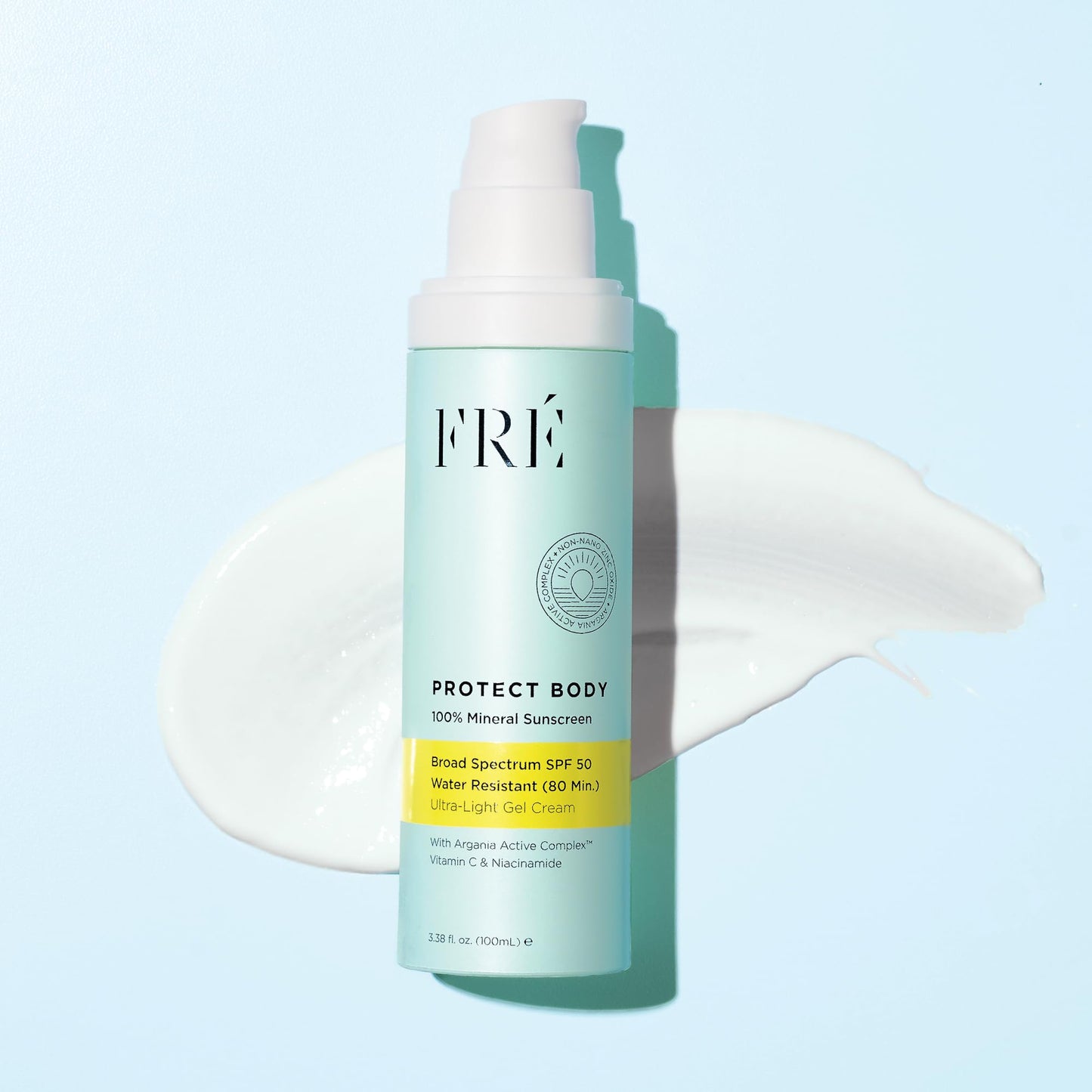 FRÉ Protect Body SPF 50 – Ultra-Sheer Mineral Sunscreen Gel-Cream