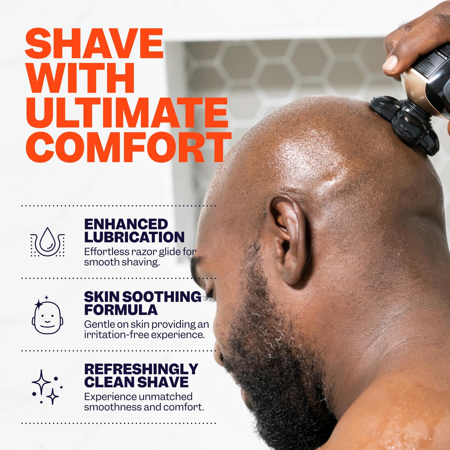 Freebird Shave Gel for Men – Ultra Smooth, Non-Foaming, Aloe Hydration, 60ml Travel Size