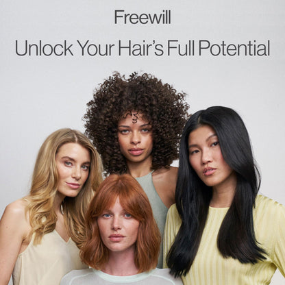 Freewill Curl Moisturizing Conditioner | Hydrating, Defining Curl Conditioner for Curly Hair – 8.5 oz