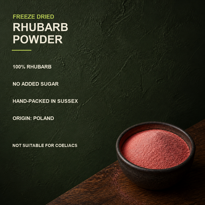Freeze Dried Rhubarb Powder