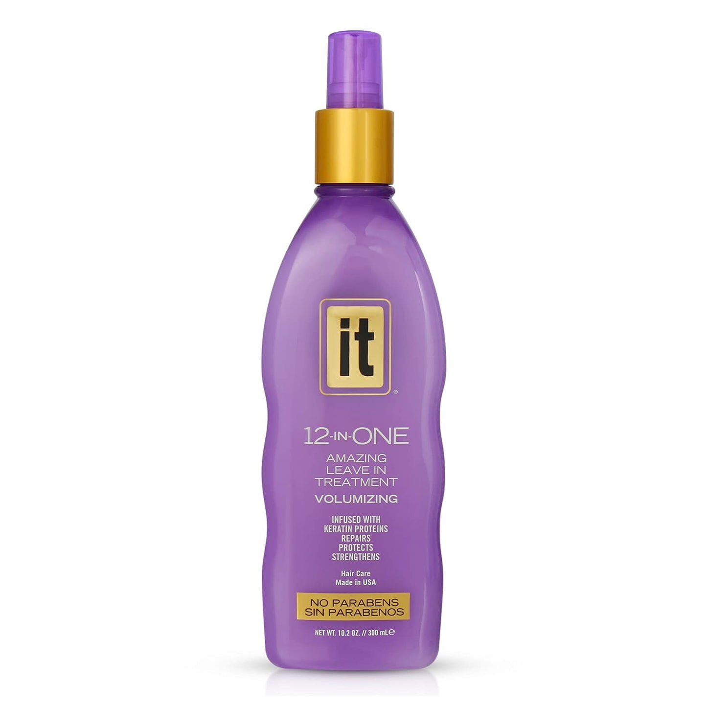 Freeze It 12-in-One Volumizing Leave-In Treatment with Keratin, Avocado & Whole Wheat – Strengthen & Add Volume | IT 12-in-One