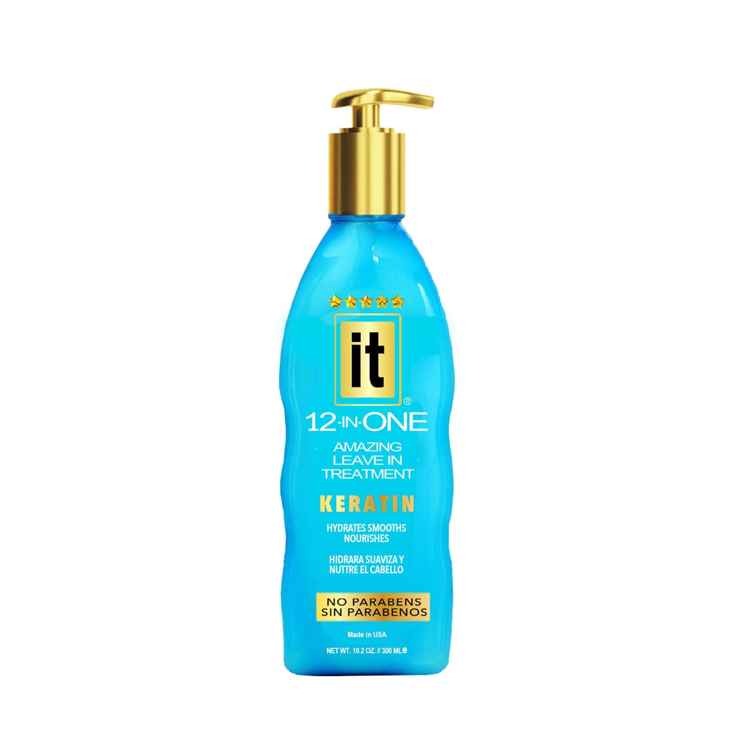 Freeze It IT 12-in-One Leave-in Treatment – Keratin Enriched for Smooth Hair