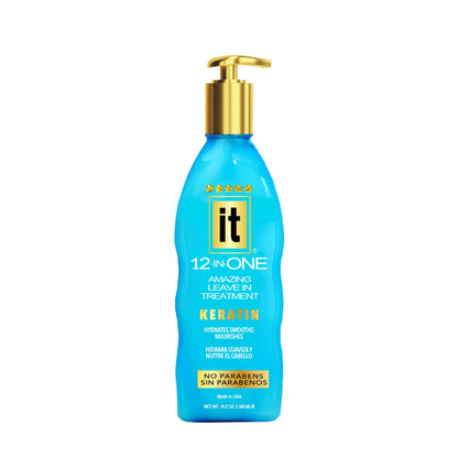Freeze It IT 12-in-One Leave-in Treatment – Keratin Enriched for Smooth Hair