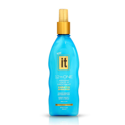 Freeze It 12-in-One Leave-In Treatment Spray | Keratin & Borage Oil for Hydration, Smoothness & Strength