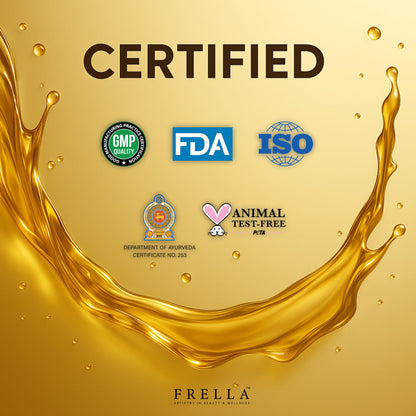 Frella Ceylon Cinnamon Oil – Plant-Based Moisturizer for Skin & Hair (3.4 oz Travel Pack)