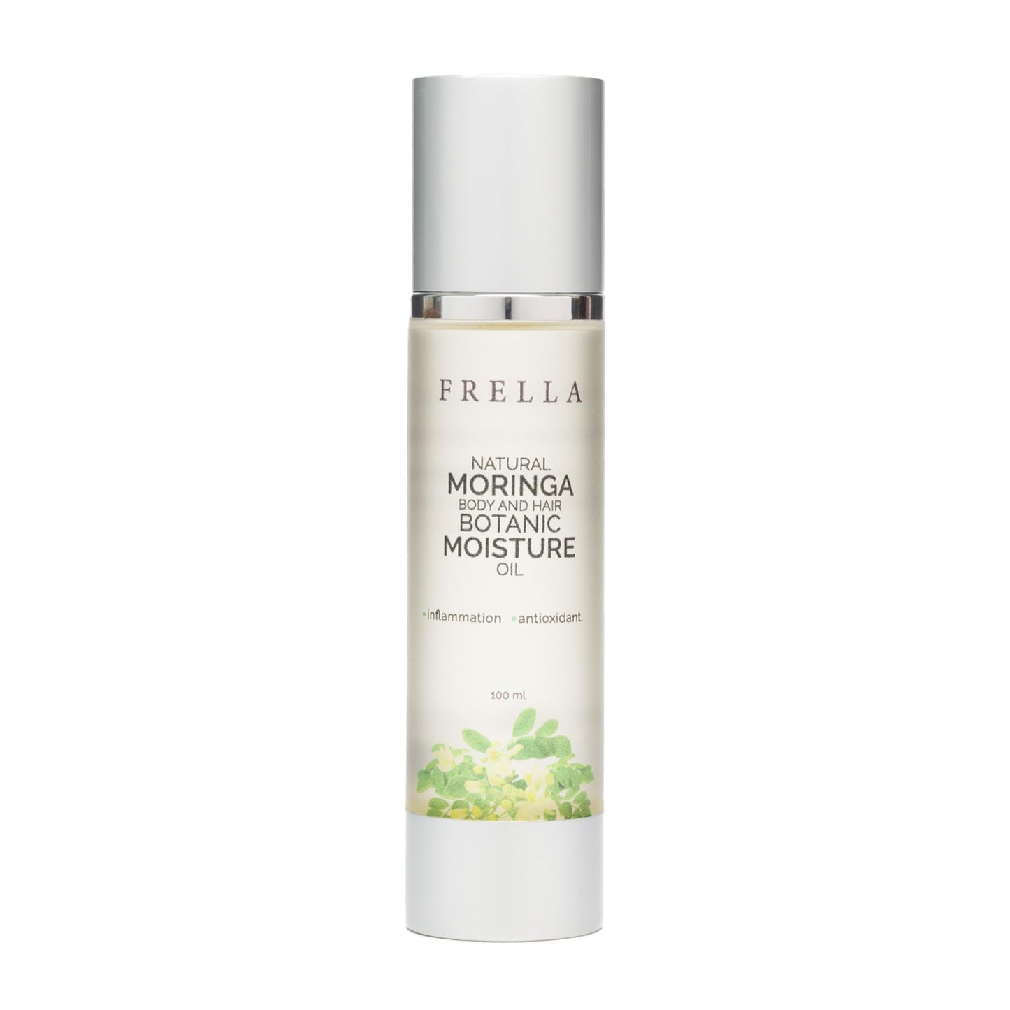 Frella Natural Moringa Oil – Body, Face & Hair Moisturizer, Travel Pack 3.4 fl oz