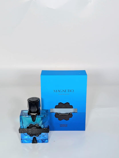 French Avenue Magnetiq Eau De Parfum – Woody Aromatic Unisex Scent, 3.4 fl oz