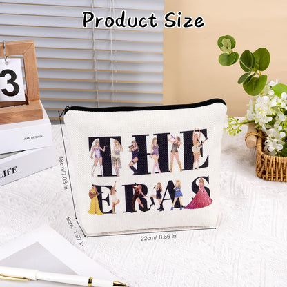 Frerdui Singers Merch Makeup Bag – Waterproof Travel Organizer