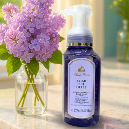 Fresh Cut Lilacs Gentle Foaming Hand Soap – 8.75 oz Pump Bottle for Soft, Fresh Hands
