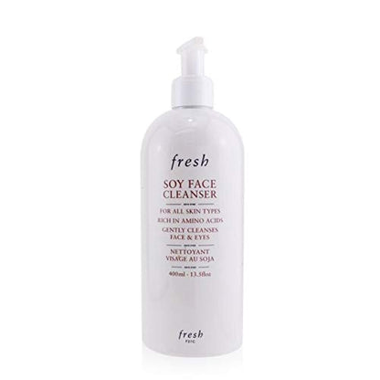Fresh Soy Face Cleanser - 400ml/13.5oz | Gentle Daily Facial Cleanser