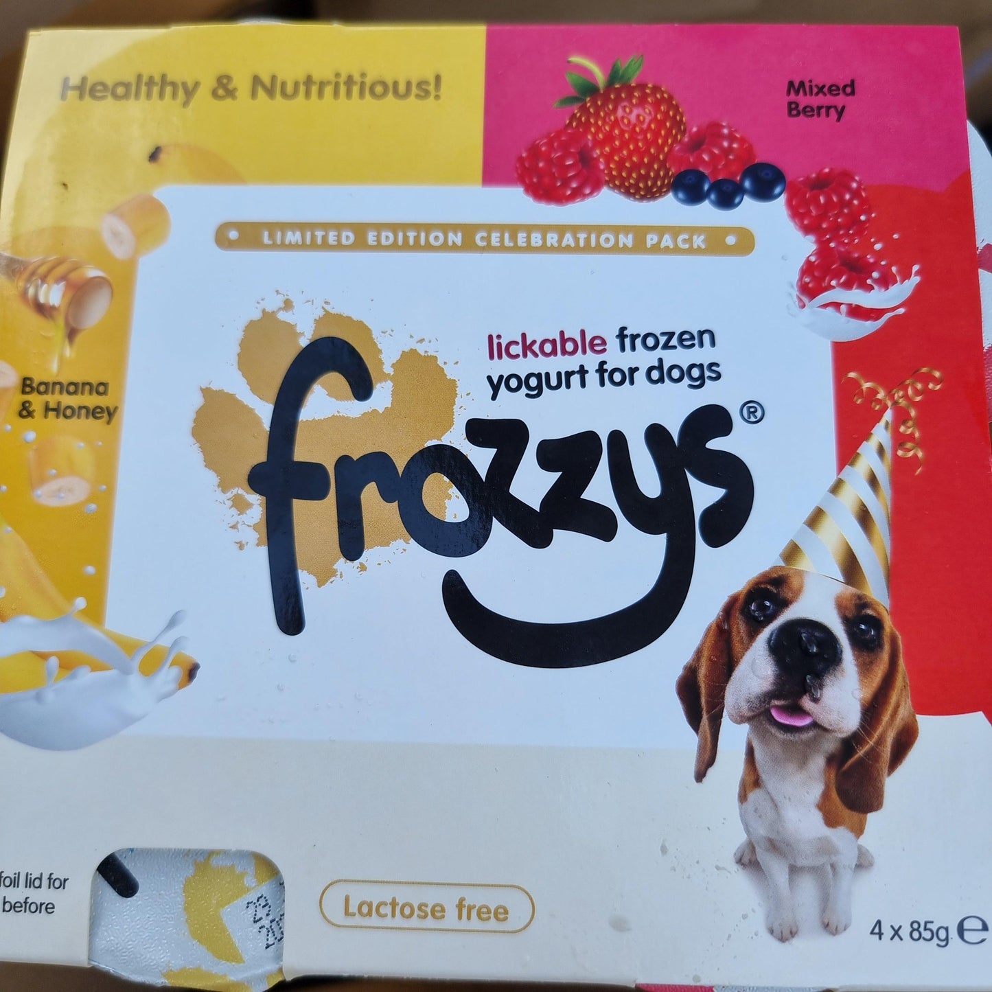 Frozzys Dog Ice Cream 4 x 85g