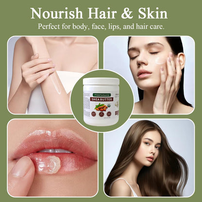 FSbbTaibanle Raw Shea Butter 16 oz – Pure Organic Skin Care
