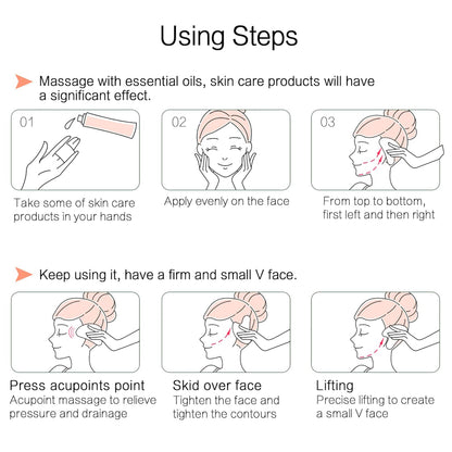 FUANKANG Gua Sha Obsidian Tool – Facial & Body Massage for Smoother Skin