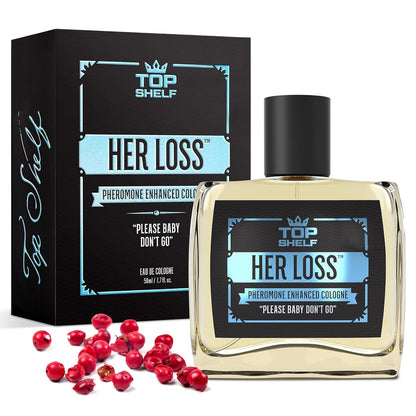 Fugit Her Loss Cologne for Men – Pheromone-Infused, 1.7 oz Travel Set | Modern Men’s Fragrance