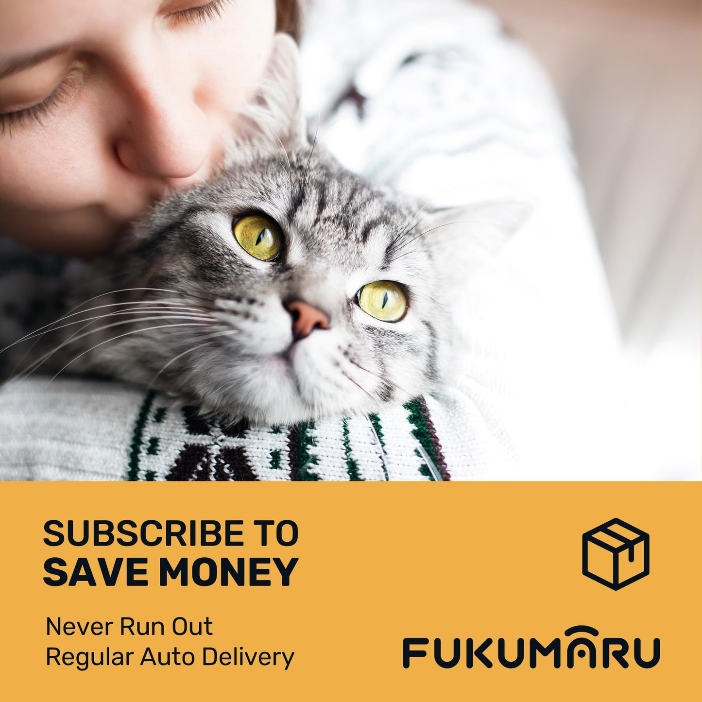 FUKUMARU Tofu Cat Litter – 32lb, Fast Clumping, Odor Control, 100% Natural