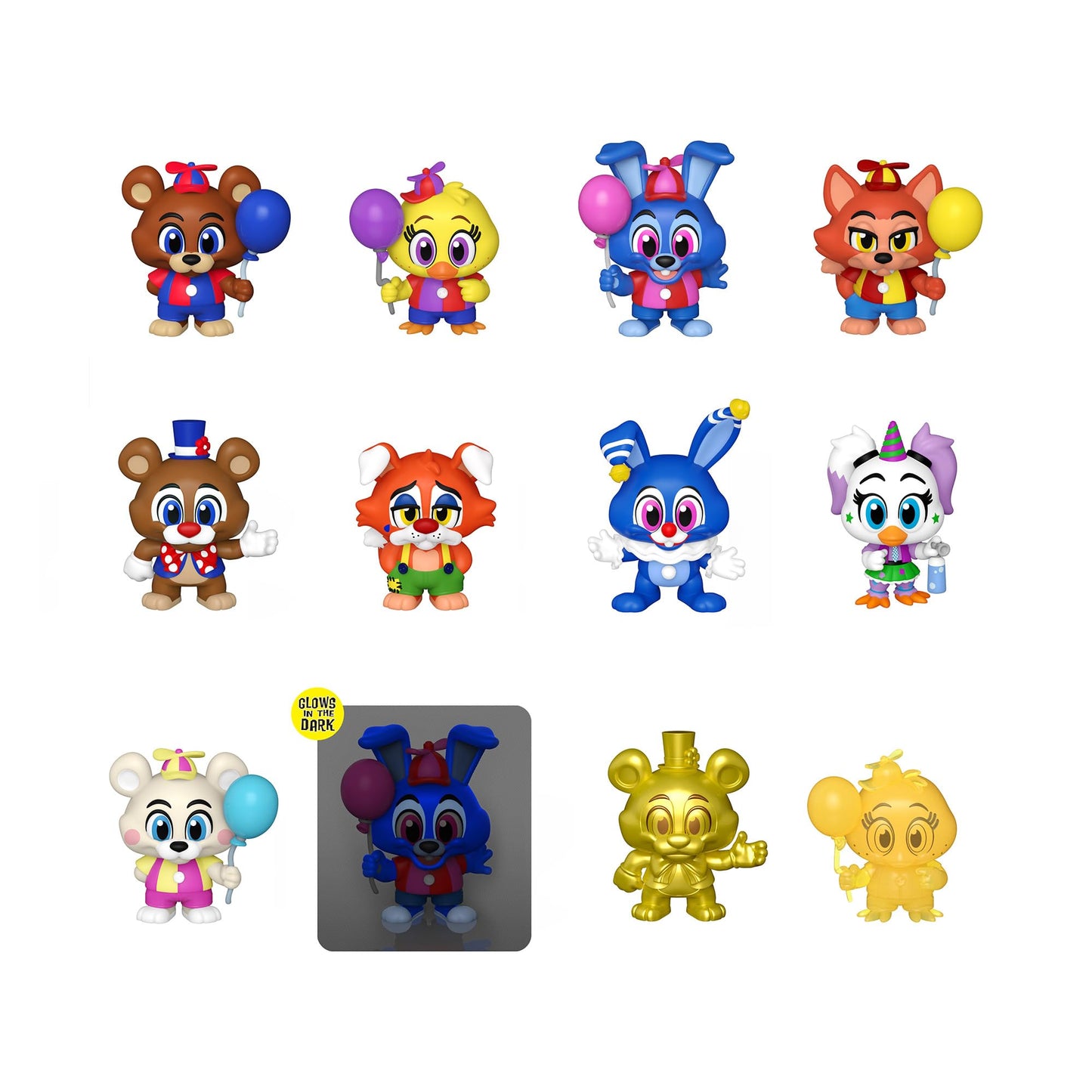 Funko Mystery Mini: FNAF Security Breach Vinyl Figure – 1 of 12 to Collect (Styles Vary)