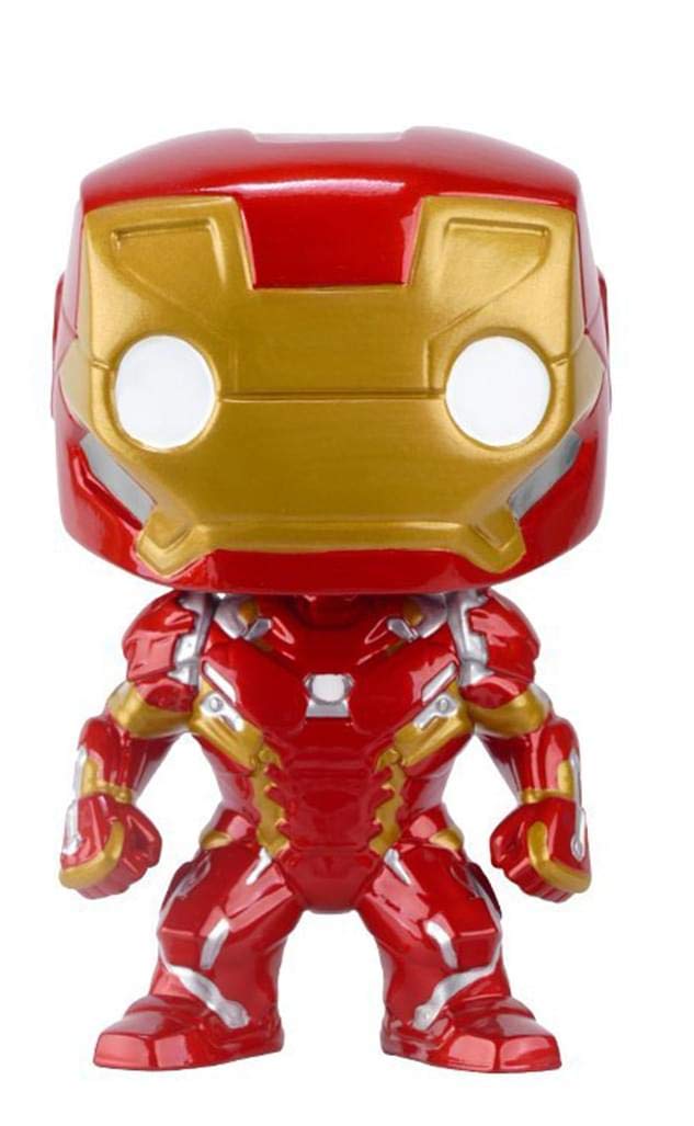 Funko POP Marvel: Captain America Civil War Iron Man Action Figure – 3.75-Inch Collectible (7224)