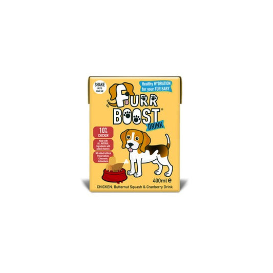 Furr Boost Chicken Butternut Squash and Cranberry Dog Drink 400ml