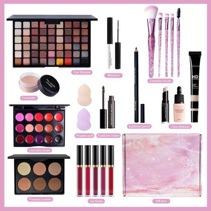 Fynqwor Valentines Day Makeup Set – All-in-One Kit for Women & Teens