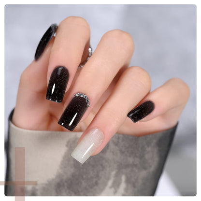 GAOY Poly Gel Nail Kit with UV Light Starter Kit – 6 Colors Nude Pink Black Builder Gel for Beginners