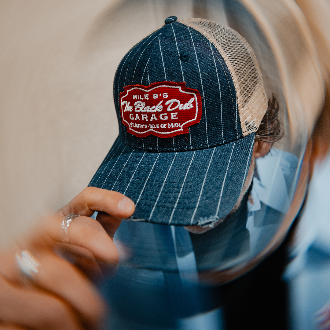 Pinstripe Garage Cap