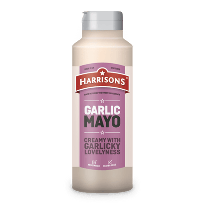 Garlic Mayonnaise 1 Litre Bottle (Case of 6)