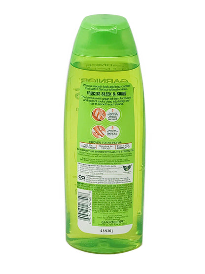 Garnier Fructis Sleek & Shine Shampoo 13 oz – Frizz Control, 2 Pack