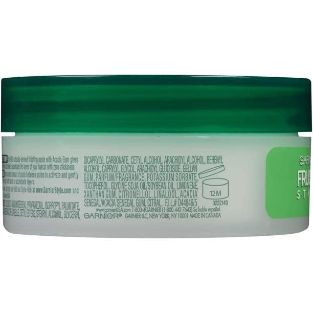 Garnier Fructis Style Pure Clean Finishing Paste 2 oz Pack of 10 - Flexible Hold & Clean Finish