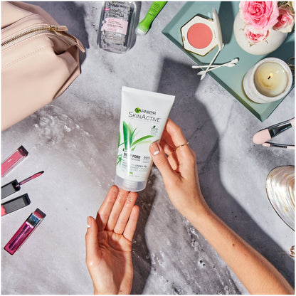 Garnier SkinActive Exfoliating Scrub with Green Tea for Oily Skin – 5 fl oz