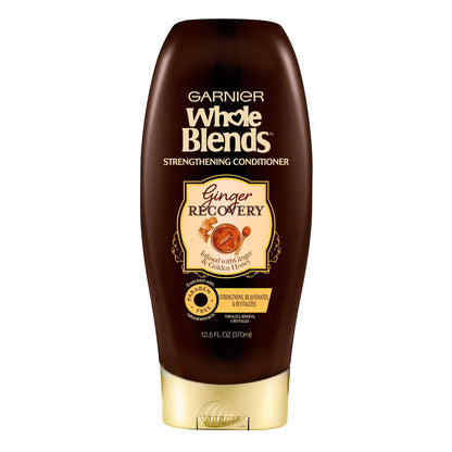 Garnier Whole Blends Ginger Recovery Conditioner, 12.5 Fl Oz – Strengthening & Revitalizing Moisture