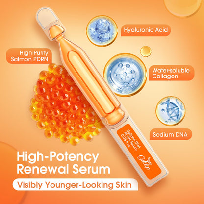 GDTLTP Salmon DNA Serum – Korean Anti-Wrinkle PDRN Serum with 8000ppm Salmon Egg & 6D Hyaluronic Acid