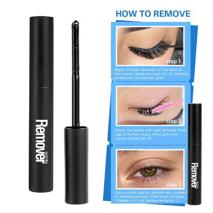 Geeneiya Full Lash Extension Kit – DIY Cluster Lashes with Bond & Seal, Remover, Tweezers (280 Pcs)