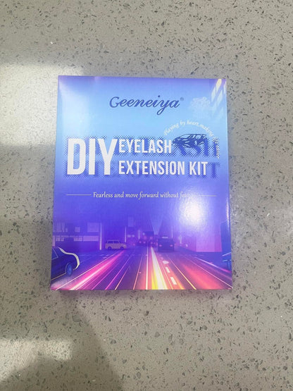 Geeneiya DIY Lash Clusters Kit 8-16MM – Waterproof Bond & Seal Glue