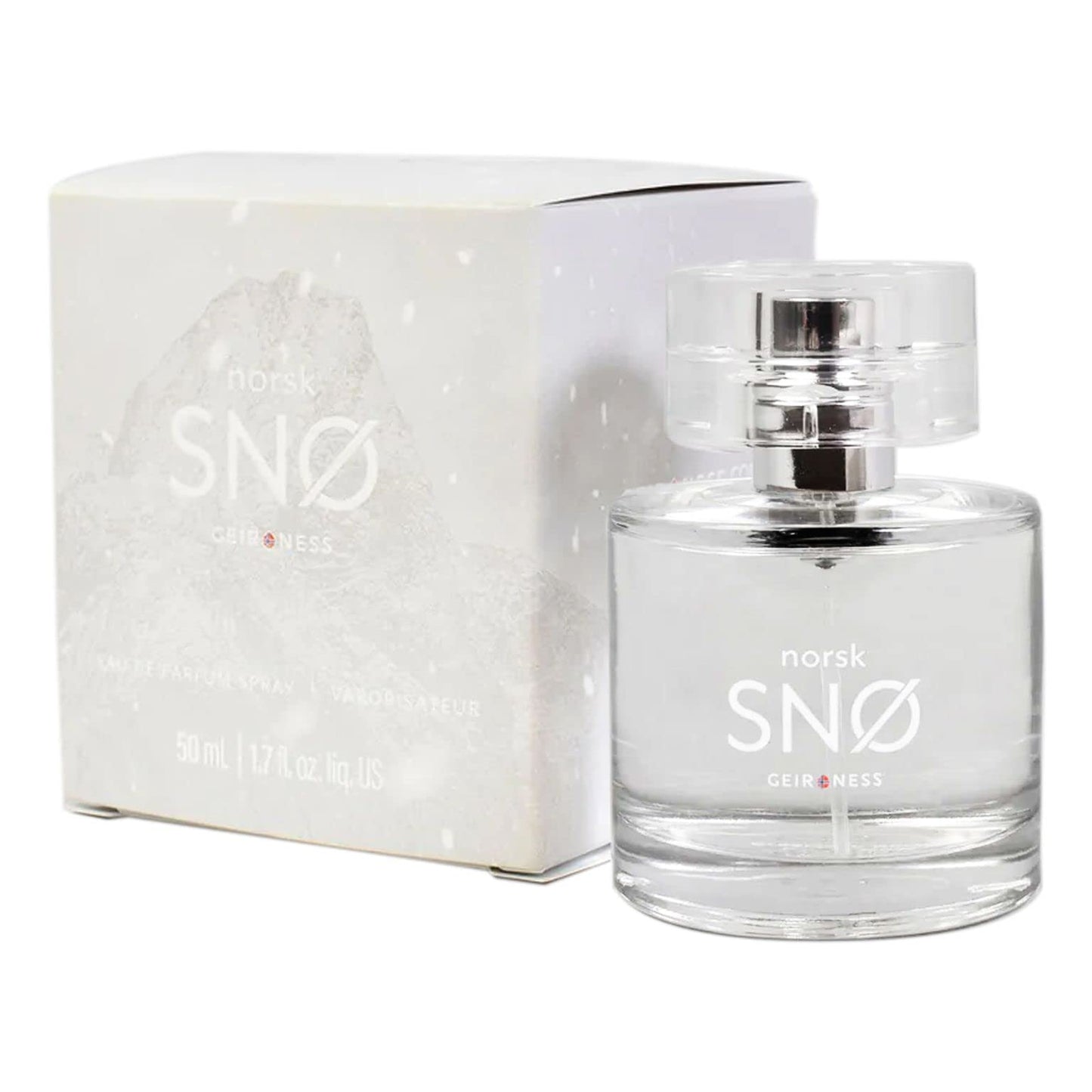 Geir Ness NORSK SNØ Eau de Parfum – Unisex Fresh Herbs Fragrance (50 ml)