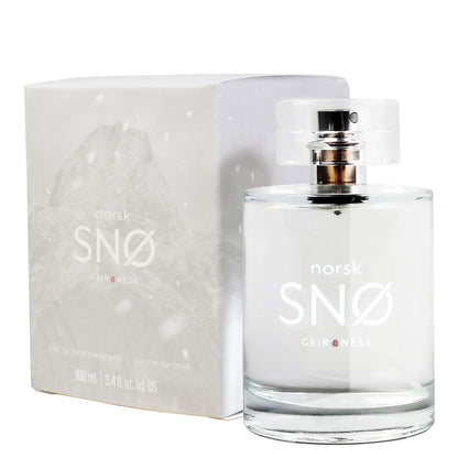 Geir Ness Norsk Snø Eau de Parfum – Unisex Natural Fragrance, Fresh Herbal Notes (100 ml)