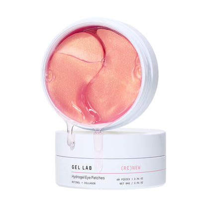 Gel Lab Renew Retinol & Collagen Under Eye Patches – Hydrating Korean Skincare