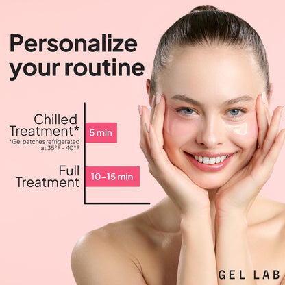 Gel Lab Renew Retinol & Collagen Under Eye Patches – Hydrating Korean Skincare