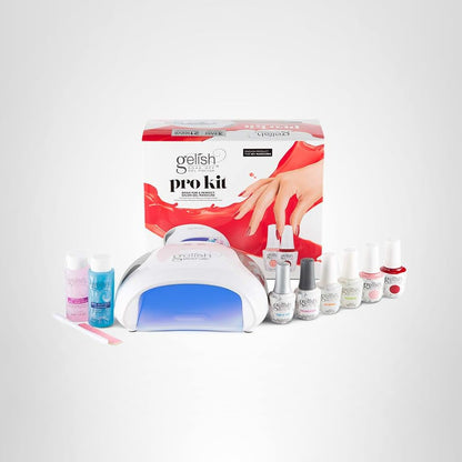 Gelish Pro Kit with Pro LED Light – Complete Gel Nail System for At-Home Manicures