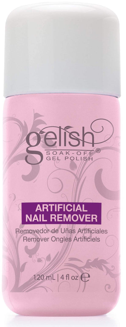 NEW Gelish Soak Off Gel Nail Polish Remover & Cleanser Bottles 120 mL (4 fl oz)