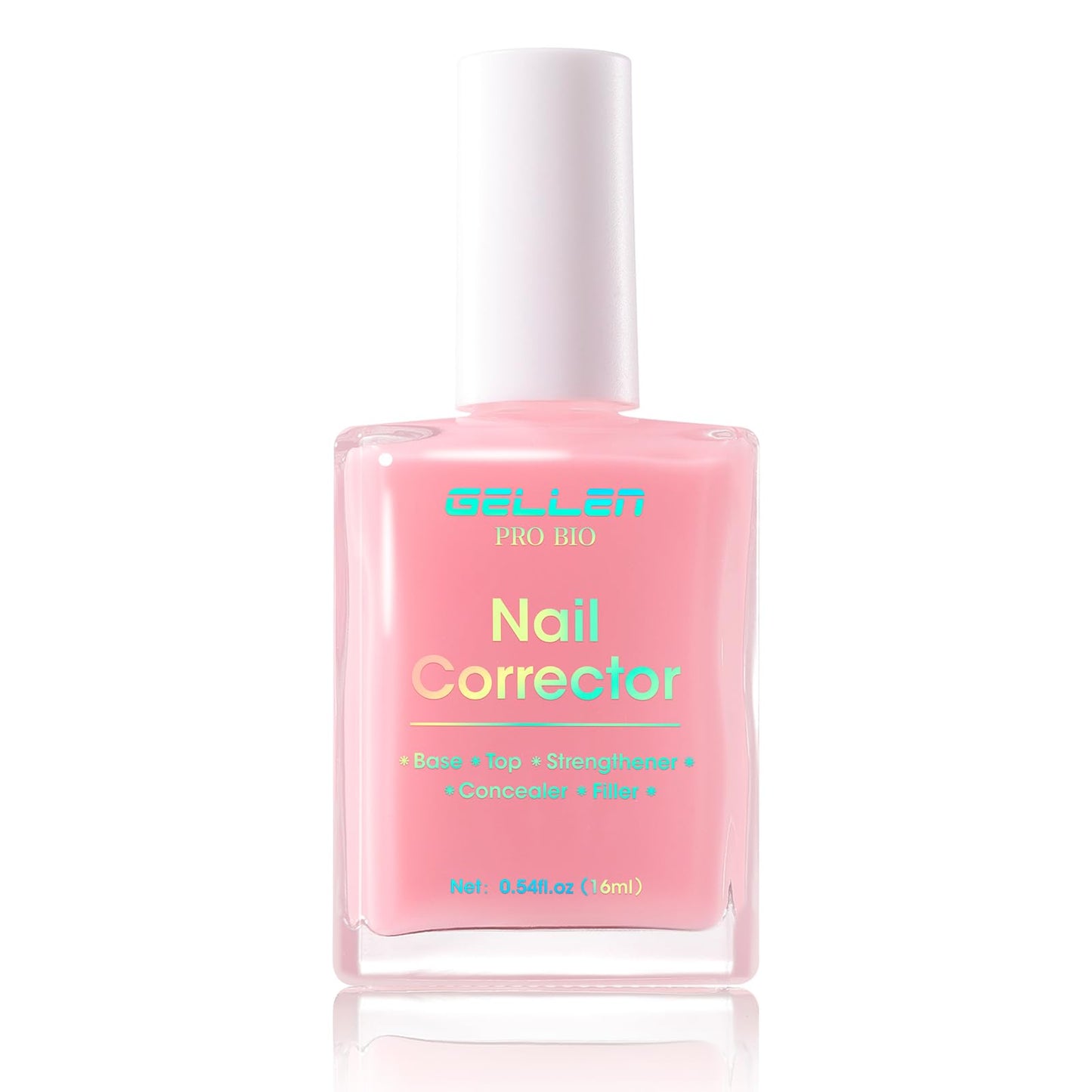 GELLEN PRO BIO 5-in-1 Nail Strengthener & Growth | Clear Pink Tint