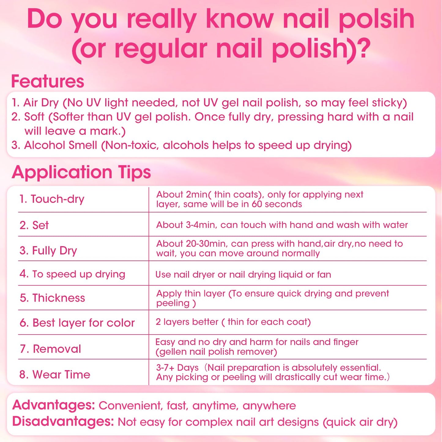 GELLEN PRO BIO 5-in-1 Nail Strengthener & Growth | Clear Pink Tint