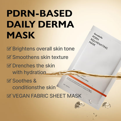 Genabelle PDRN Rejuvenating Mask Sheet – Hydration, Glow & Toning