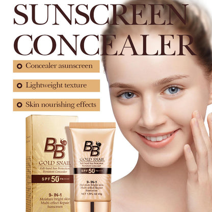 Generic Korean BB Cream SPF50+ 9-in-1 Waterproof Foundation | Lightweight, Long-Lasting Coverage