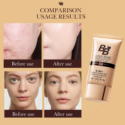 Generic Korean BB Cream SPF 50 - 9-in-1 Waterproof Foundation (2-pcs)