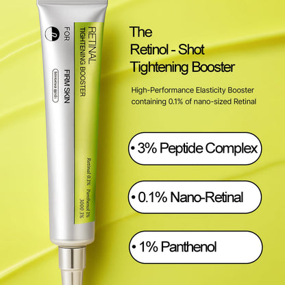 Generic Retinal Retinol Shot Serum for Face – Tightening Booster, Pore Minimizer, Anti-Wrinkle & Firming Skin (2pcs)