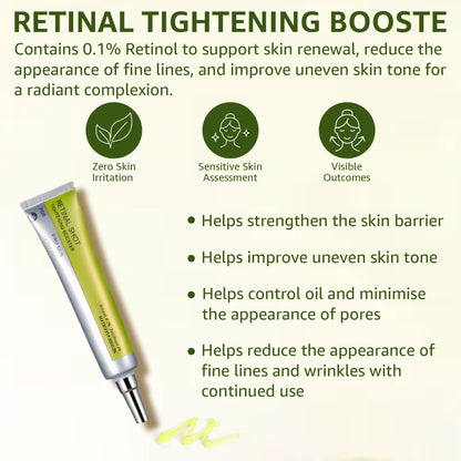 Generic Retinal Shot Tightening Booster – Pore Minimizer & Wrinkles (0.1% Retinal, Panthenol 1%)