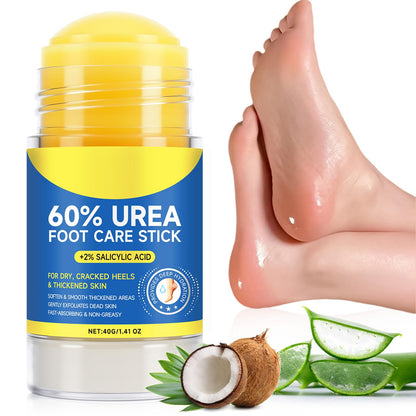 Generic Urea 60% Cream Stick with Salicylic Acid 2% | Intensive Hydration for Feet & Hands (40g)