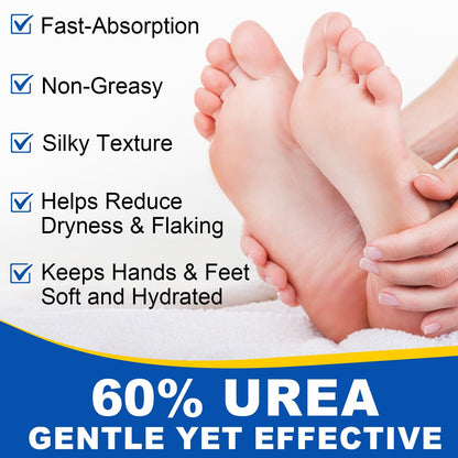 Generic Urea 60% Cream Stick with Salicylic Acid 2% | Intensive Hydration for Feet & Hands (40g)